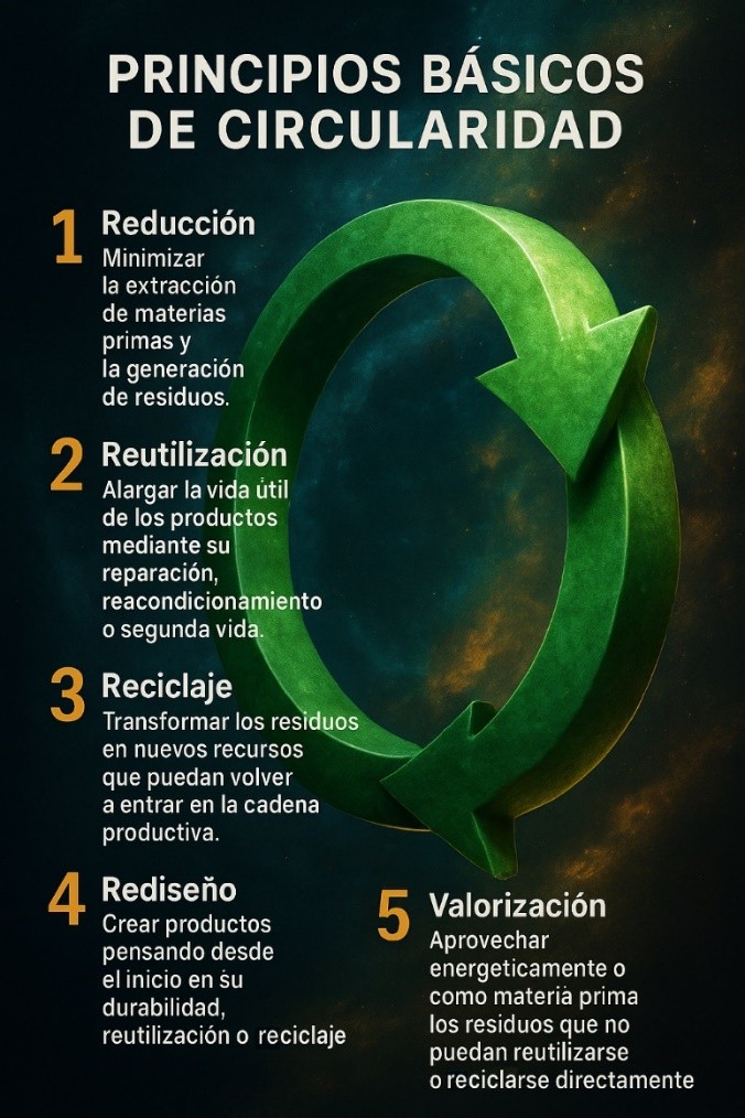 Principios básicos de circularidad