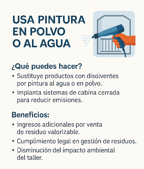 Buena práctica: Pintura sostenible