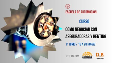 La Escuela de Automoción de FREMM ofrece un curso sobre cómo negociar con aseguradoras y renting